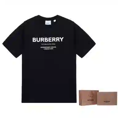 Burberry Logo T-Shirt Kids Black