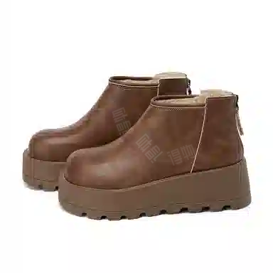 La Chapelle Snow Boots Yellow