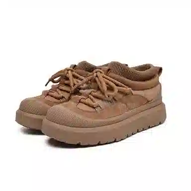 Angelmix Snow Boots Brown