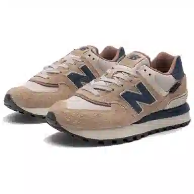 New Balance 574 Beige Blue