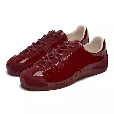 FOOT INDUSTRY Low-Top Burgundy