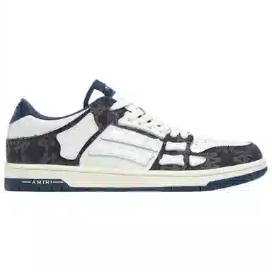 AMIRI Skel-Top Low MA Blue