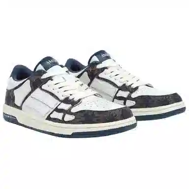 AMIRI Skel-Top Low MA Blue