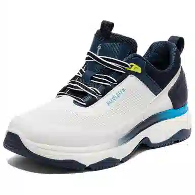 比音勒芬 渐变拼接休闲时尚 低帮 高尔夫球鞋 男款 白色