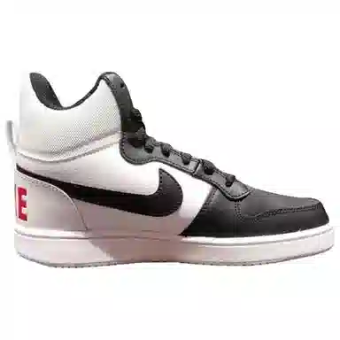 Nike Court Borough Mid White Black
