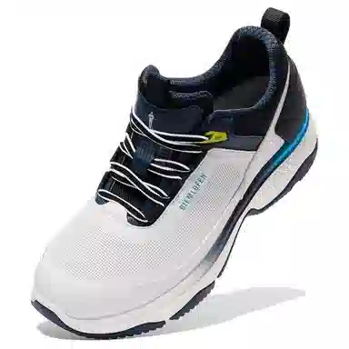 比音勒芬 渐变拼接休闲时尚 低帮 高尔夫球鞋 男款 白色