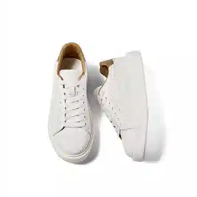 Hautton White Brown Sneakers