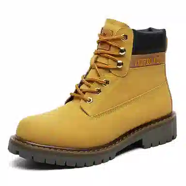 ChiLang Desert Biker Boots Yellow