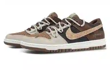 Nike Dunk Low Light British Tan Cacao Wow