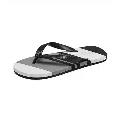 南极人 简约时尚户外休闲舒适 防磨防滑人字拖鞋 男款