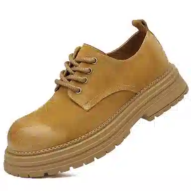 MODENGPAN Pigskin Casual Sneakers