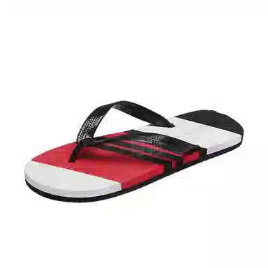 南极人 简约时尚户外休闲舒适 防磨防滑人字拖鞋 男款