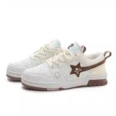 华耐 合成革 潮流时尚百搭 防滑 低帮 板鞋 男女同款