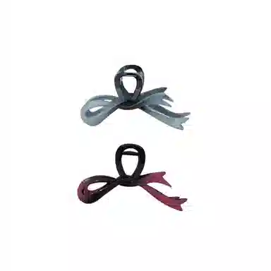 丹琴 渐变蝴蝶结高级感鲨鱼夹发量多盘后脑勺 发夹 女款