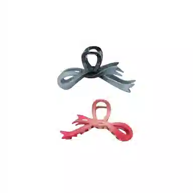 丹琴 渐变蝴蝶结高级感鲨鱼夹发量多盘后脑勺 发夹 女款