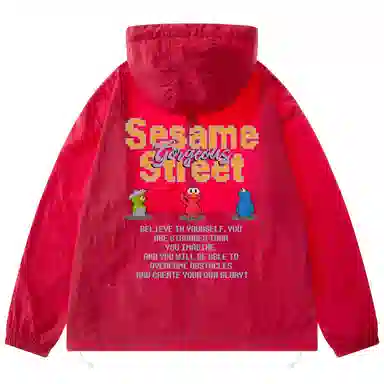 Sesame Street Retro Cartoon UV Jacket