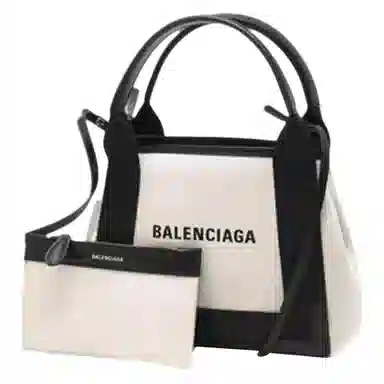 Balenciaga Navy Tote