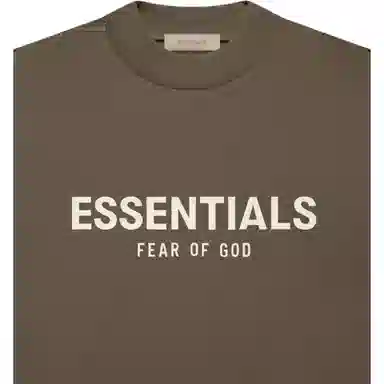 Fear of God Essentials Tee Dress Wood