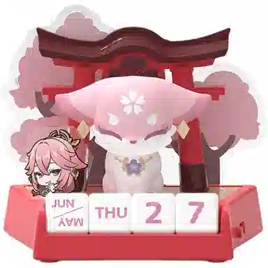 原神 魈 可莉 八重神子 莱欧斯利 塞诺 提瓦特乐园系列发声摆件 萌趣可爱 成品模型