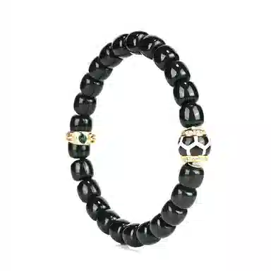 钰澜文玩 冻绿供文玩佛珠转运珠 菩提根 手串 男女同款情侣款