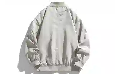 王者荣耀 美式圆领飞行员外套重磅宽松舒适休闲百搭工装街头夹克衫 鲁班七号款 男女同款