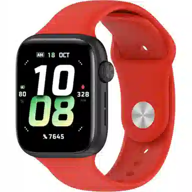 亿祈发 表带 荣耀适用 硅胶材质 时尚百搭硅胶表带男女通用