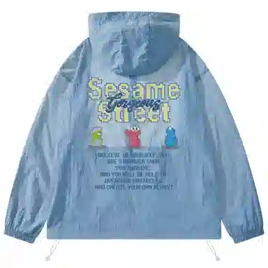 Sesame Street Retro Cartoon UV Jacket