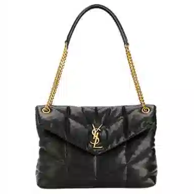 Saint Laurent Loulou Puffer Black