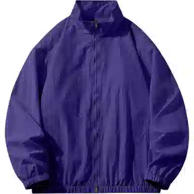 左岸 夏季薄款纯色户外宽松休闲防紫外线透气钓鱼服外套立领夹克 透气防晒防紫外线防晒服 男款