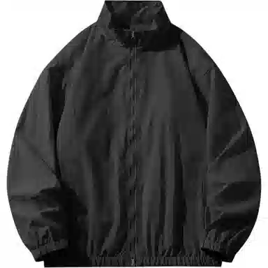 左岸 夏季薄款纯色户外宽松休闲防紫外线透气钓鱼服外套立领夹克 透气防晒防紫外线防晒服 男款