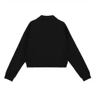 柏黛妃 翻领双拉链舒适时尚卫衣 女款