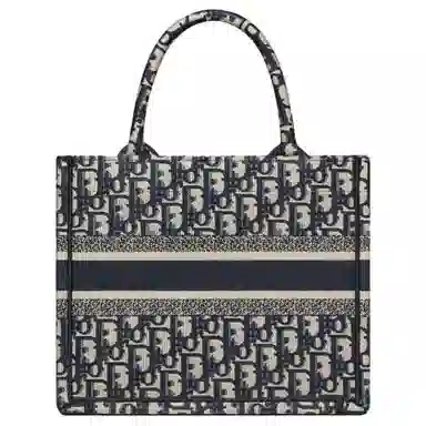 Dior Book Tote Denim Blue