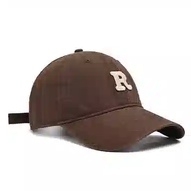 啄木鸟 玫瑰粉显肤白棒球帽大头围显脸小遮脸  时尚字母刺绣 棉 鸭舌帽 女款 青春靓丽百搭太阳帽