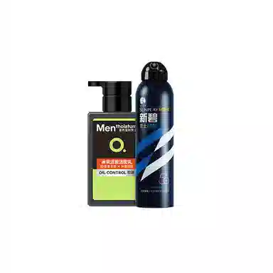 曼秀雷敦 男士抗痘套装控油冰沙凝霜+洁面乳