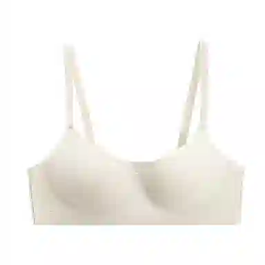 欧迪芬 无痕内衣女聚拢小胸收副乳防下垂无钢圈舒适立体杯轻盈纯色夏季清凉款文胸 女款