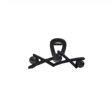 水中玉 珠珠抓夹大号鲨鱼夹后脑勺发卡高级感夹子头饰 亚克力 发夹 女款