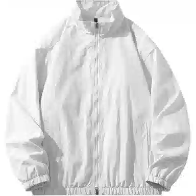 左岸 夏季薄款纯色户外宽松休闲防紫外线透气钓鱼服外套立领夹克 透气防晒防紫外线防晒服 男款