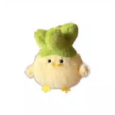 【可发声蒜鸟】 零界 创意个性萌趣可爱书包挂饰时尚高级感潮流 毛绒 挂件 男女同款情侣款