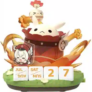 原神 魈 可莉 八重神子 莱欧斯利 塞诺 提瓦特乐园系列发声摆件 萌趣可爱 成品模型