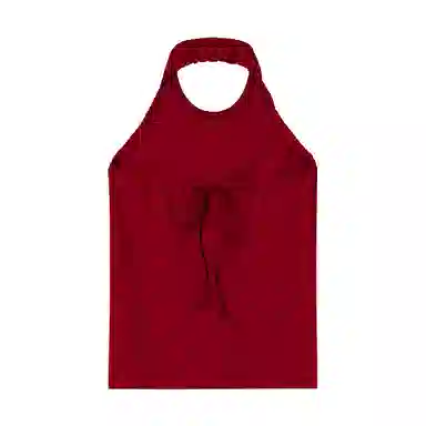 Crying Center Halter Backless Top