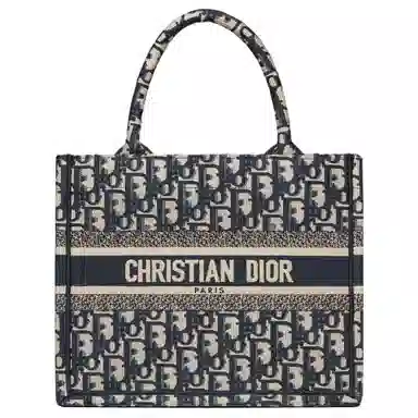 Dior Book Tote Denim Blue