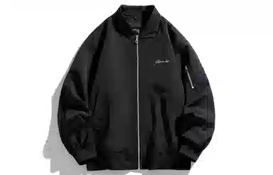 王者荣耀 美式圆领飞行员外套重磅宽松舒适休闲百搭工装街头夹克衫 鲁班七号款 男女同款