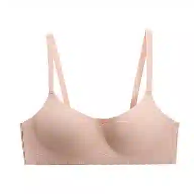 欧迪芬 无痕内衣女聚拢小胸收副乳防下垂无钢圈舒适立体杯轻盈纯色夏季清凉款文胸 女款