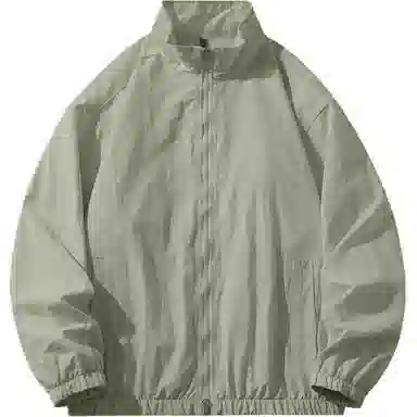 左岸 夏季薄款纯色户外宽松休闲防紫外线透气钓鱼服外套立领夹克 透气防晒防紫外线防晒服 男款