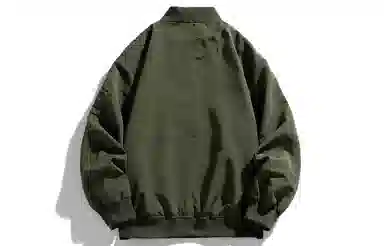 王者荣耀 美式圆领飞行员外套重磅宽松舒适休闲百搭工装街头夹克衫 鲁班七号款 男女同款