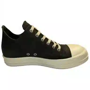 Rick Owens Low Top Sneakers Black