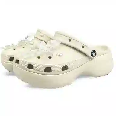 Crocs Classic Platform Clog White