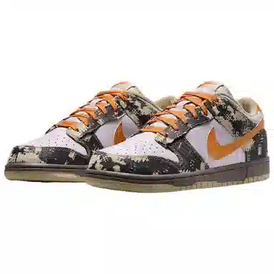 Nike Dunk Low White Black Orange
