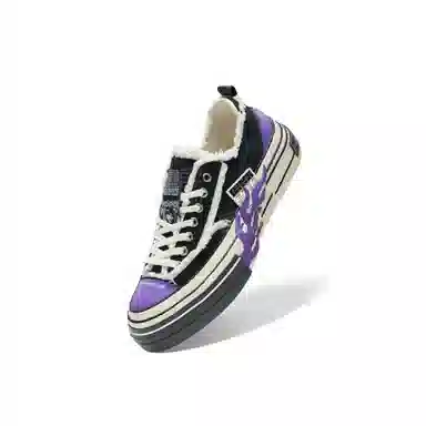 xVESSEL Low Top Purple Black