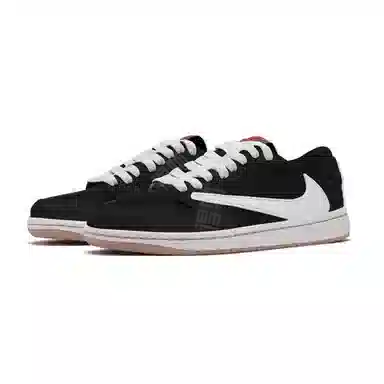Travis Scott x Air Jordan 1 Low Retro Black White